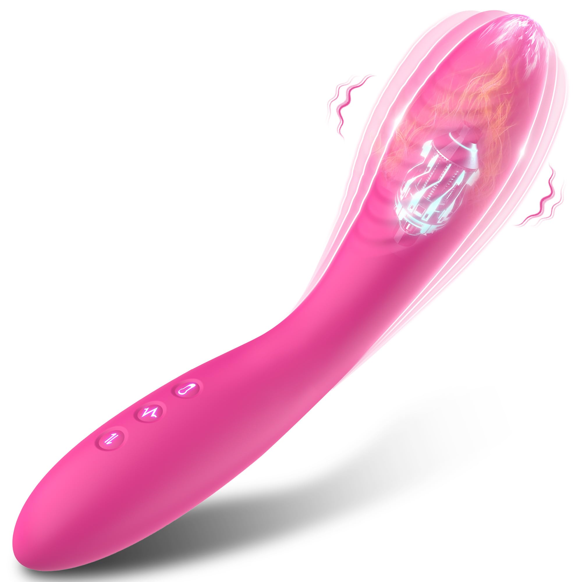 Lolitree G Spot Vibrator Sex Toys Wo for Clitoris Stimulation Slient Vibrators,Waterproof Adult Toys Dildo Vibrator with 9 Powerful Vibrations Sex Toys4couples & Wo Pink, 1.0 count
