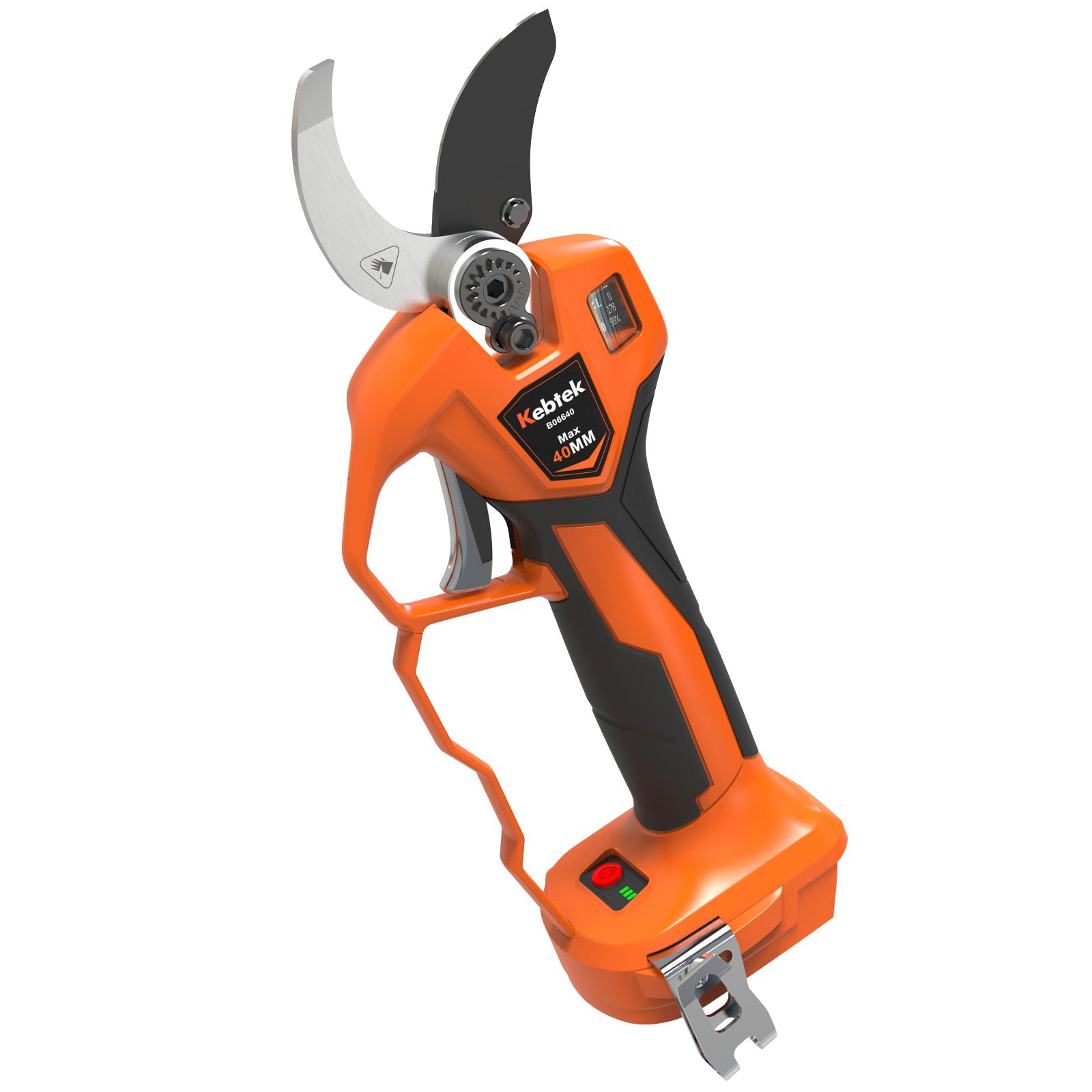 Kebtek Tijeras de Podar Eléctricas 40 mm cuerpo sin Batería | Podadora Electrica Bateria inalámbricas KST 21 V, corte 1,6 pulgadas, solo cuerpo compatible con baterías Makita 18 V