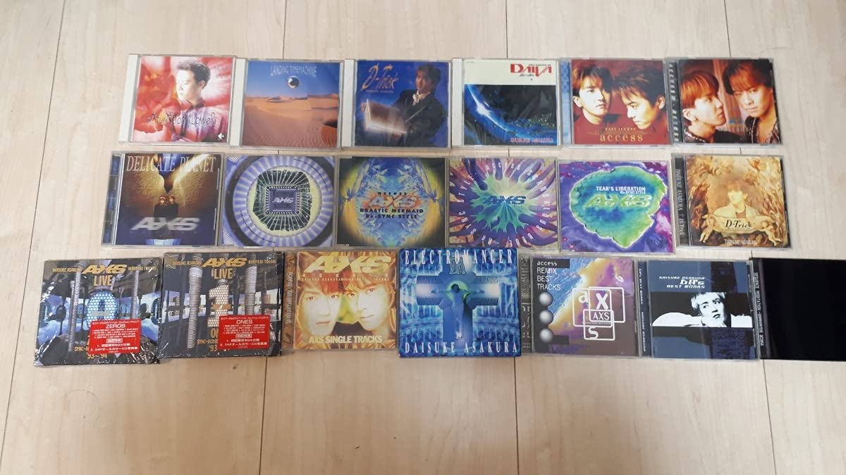 激レア access CD セット 浅倉大介 貴水博之 アクセス AXS accessのベストアルバム AXS 浅倉大介 貴水博之 邦楽 CD Best