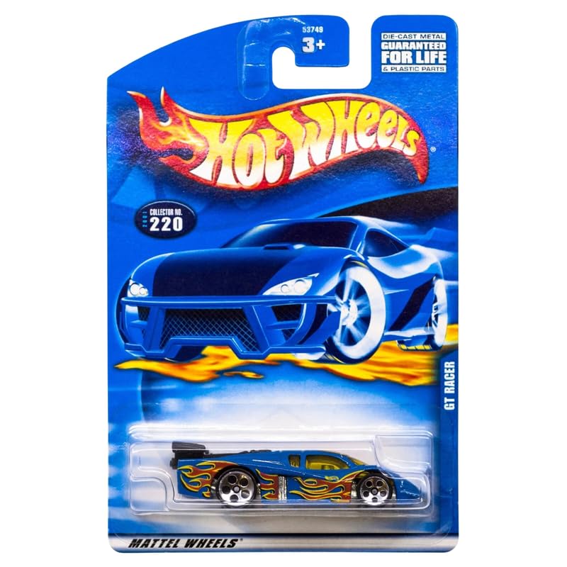 Image of Hot Wheels GT Racer Ages 3 and Up #220 (Blue)
