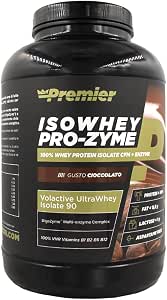 GymBeam Pure IsoWhey 1000g Gusto Cioccolato - Proteine Isolate Del Siero Di Latte, 86% Proteine, Zero Zuccheri E Grassi, Ideale Per Massa Muscolare E Dieta, Low Carb
