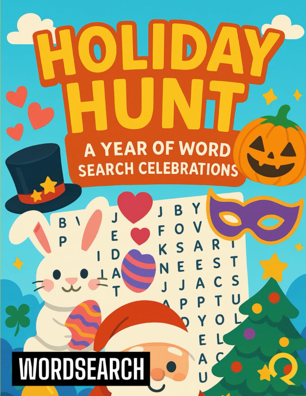 Holiday Hunt: A Year of Word Search Celebrations