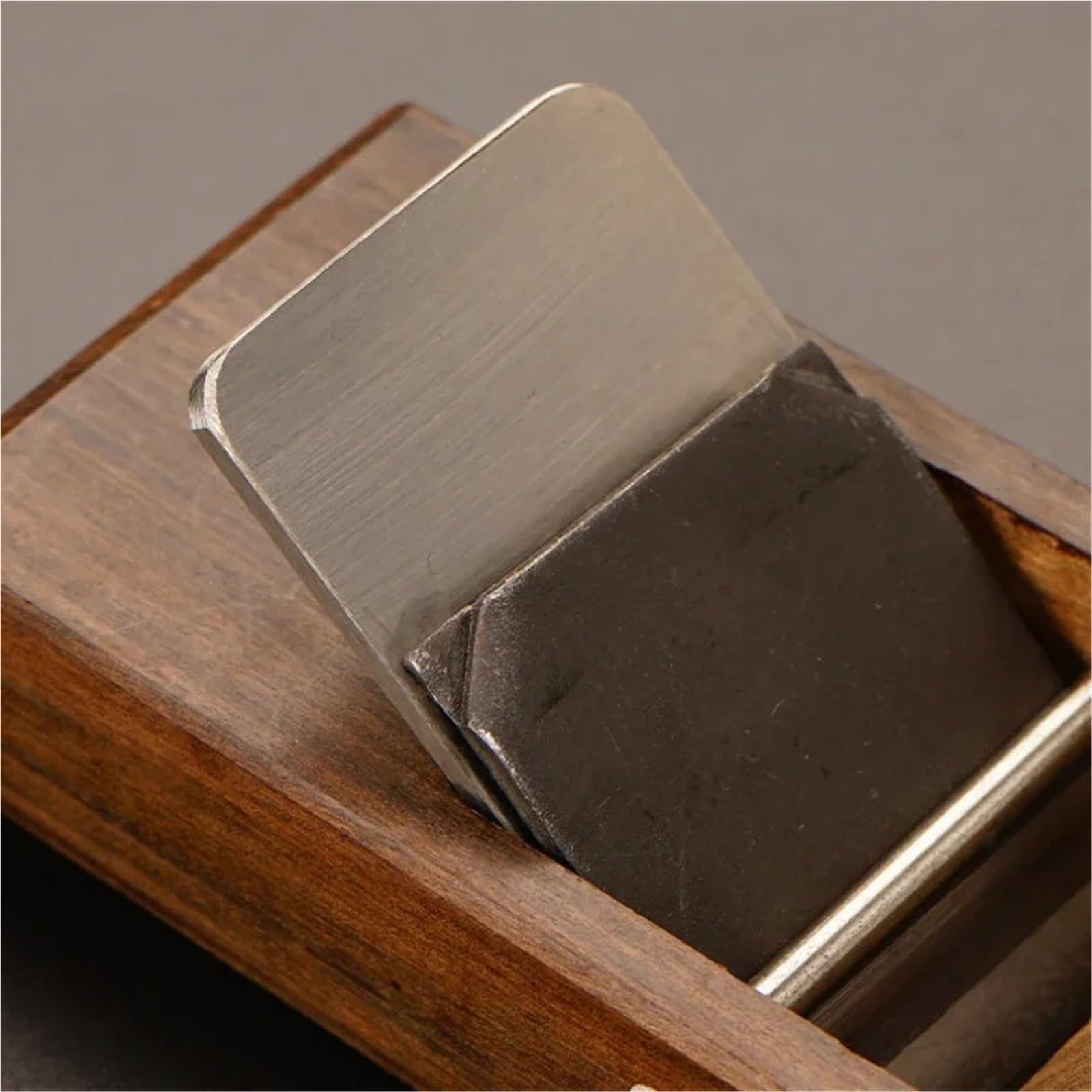Plano de bloque, cepillado madera, cepilladora carpintería, pozo, plano cuadrado, extracción escritorio, ébano, herramientas manuales(245mm)