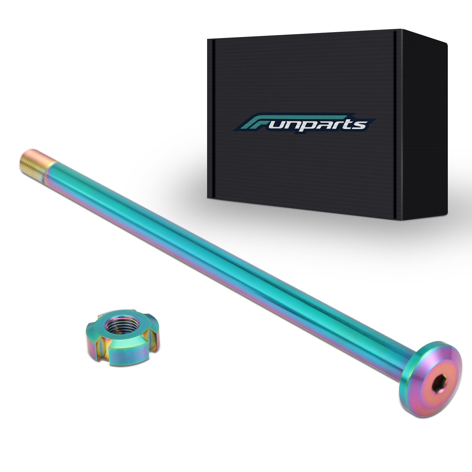 Ron゜ Amazon.com: Funparts Center Axle Flat Fork Shaft Axle with