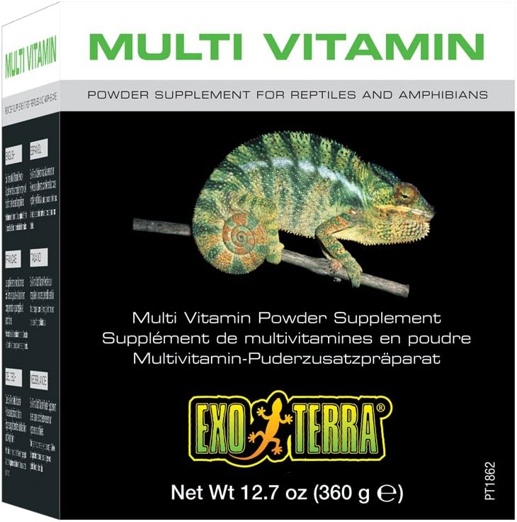 Exo Terra Multi Vitamin Powder Supplement for Reptiles and