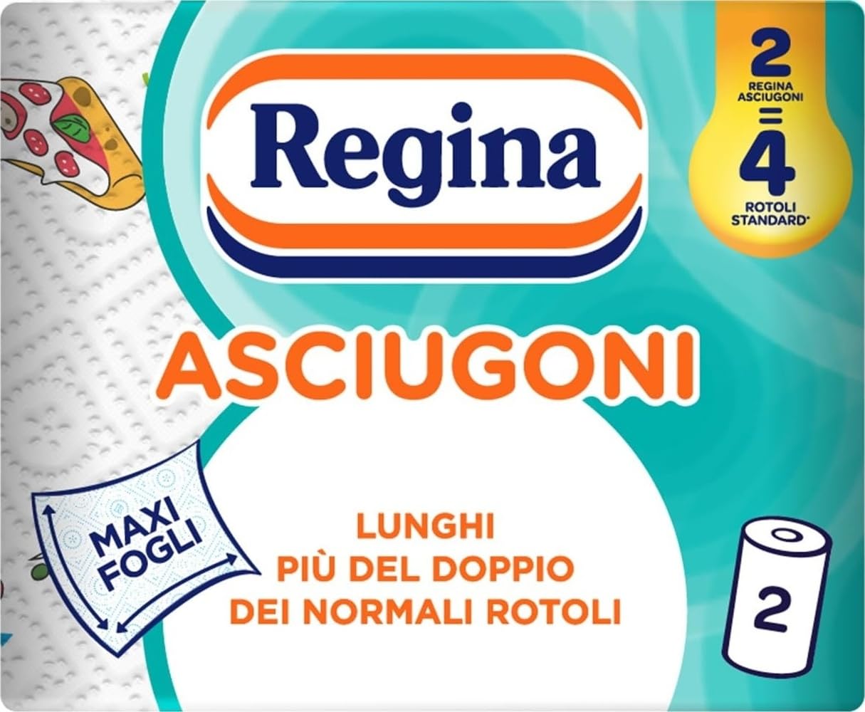 Regina Asciugoni Asciugatutto - 2 Rotoli