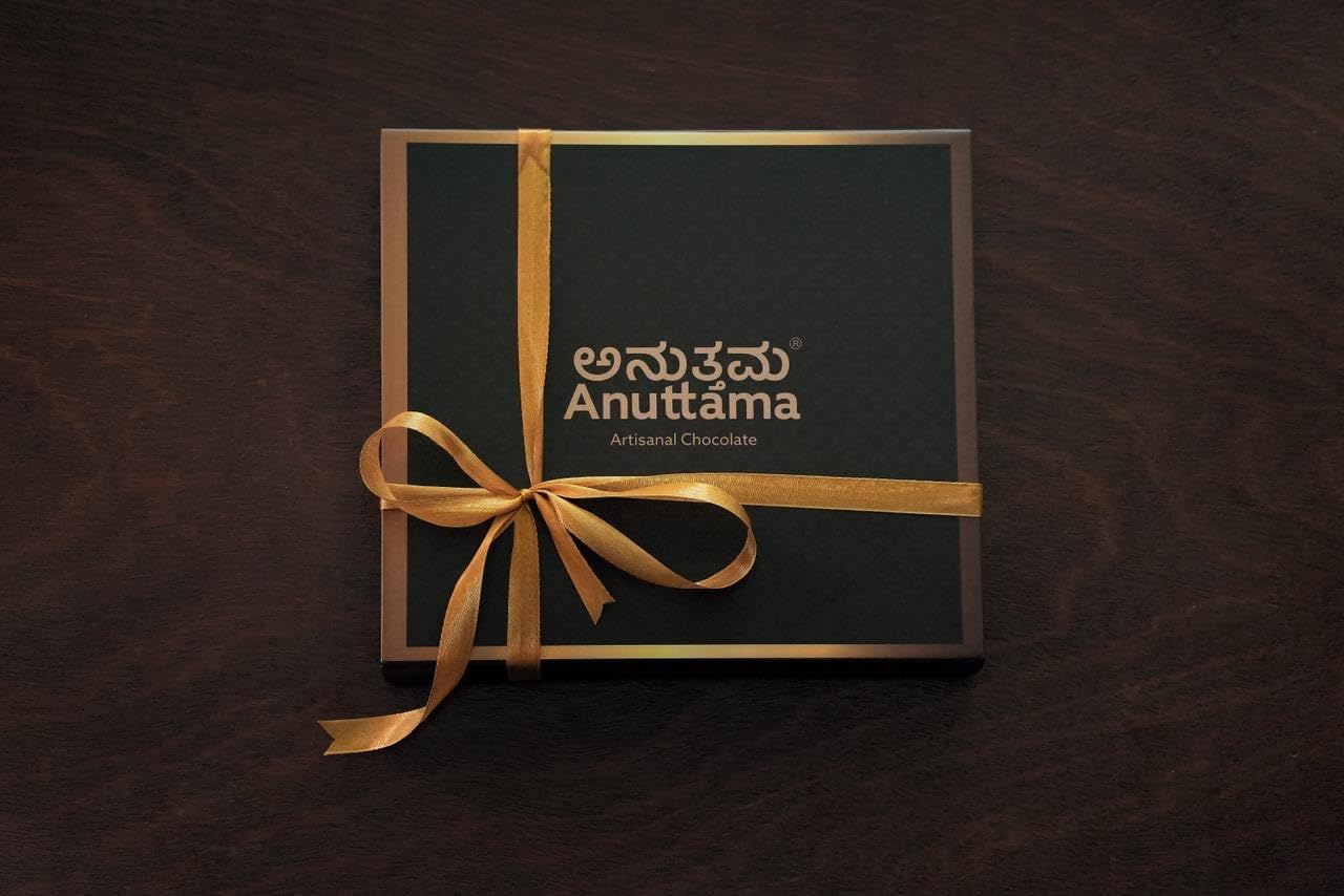 - Anuttama Mini Bars | Assorted Bar | Chocolate Gift Hamper | Classic Plain Cranberry Sea Salt Absolute Coffee | Roasted Almond Bella Tharai | Chocolate Gift Box | Chocolate for Birthday (20g X 6)