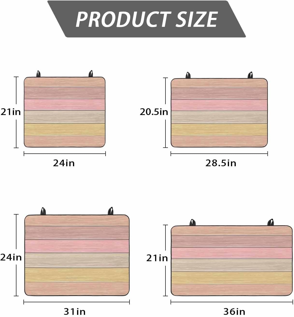 Stove Top Cover Peach Pink Wood Grain Stove Cover for Electric Stove Top Rustic Farmhouse Wooden Plank Glass Cooktop Covers Anti-Slip Mat Heat R esistant Countertop Protector Kitchen Decor 31"x24"