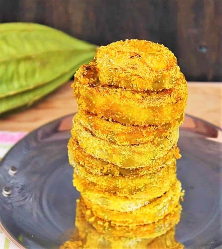 Miniatura 3 de TomorrowSeeds - Da Rou - Semillas de calabaza Luffa en ángulo - Paquete de 30 unidades - para 2024 Calabaza Estriada Okra Melón Amargo Jabón Esponja