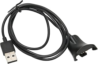 Substituição do Carregador do Relógio para TomTom Runner2, Cabo do Carregador do Relógio para TomTom Adventurer, Cabo USB para Carregamento Rápido e Seguro, 3,3 Pés Preto
