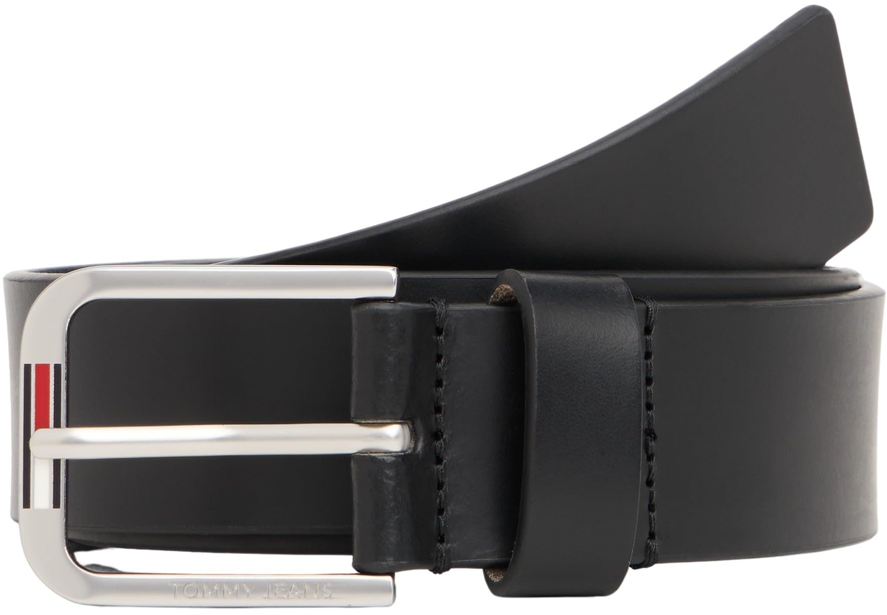 Tommy Jeans Herren Gürtel Austin 3,5 cm Ledergürtel