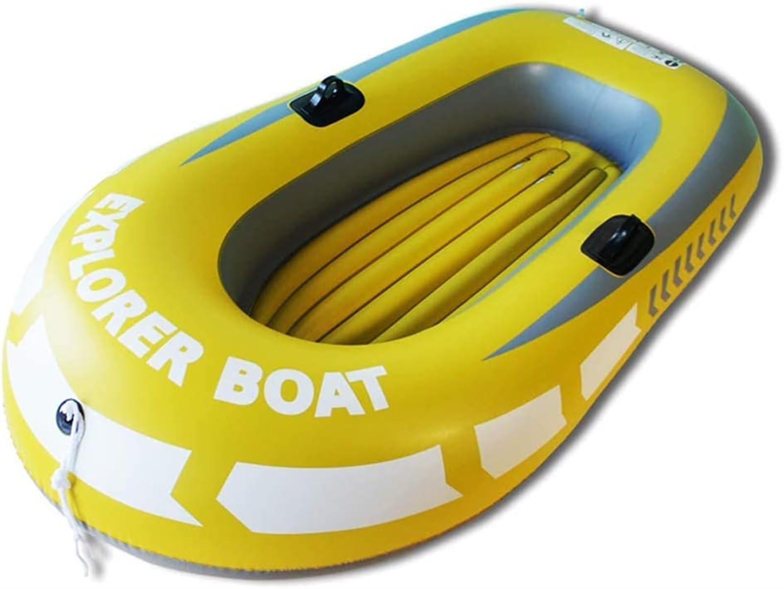 Schlauchboot, Doppelkajak mit Paddel + Pumpe, Wassersport-Schlauchboot-Set, Driftboot, Doppel-Schlauchboot, Sport
