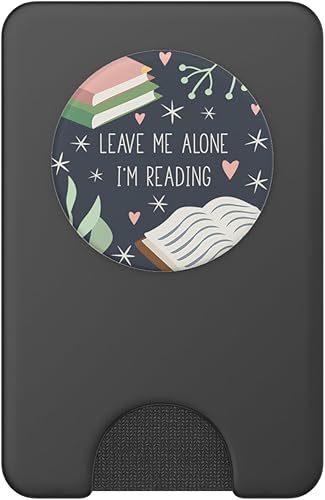 Miniatura 7 de Leave Me Alone, I'm Reading - Lindo regalo para amantes de los libros PopSockets PopGrip agarre intercambiable para teléfonos y tabletas PopSockets