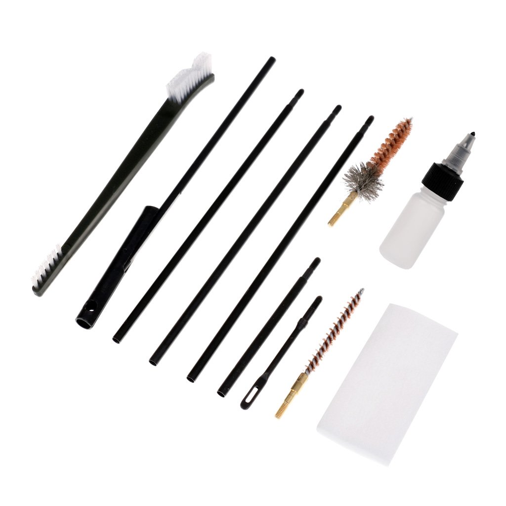 COMBR .22cal 5.56mm Cleaning Kit Brush Set Cleaner with Pouch Hunting