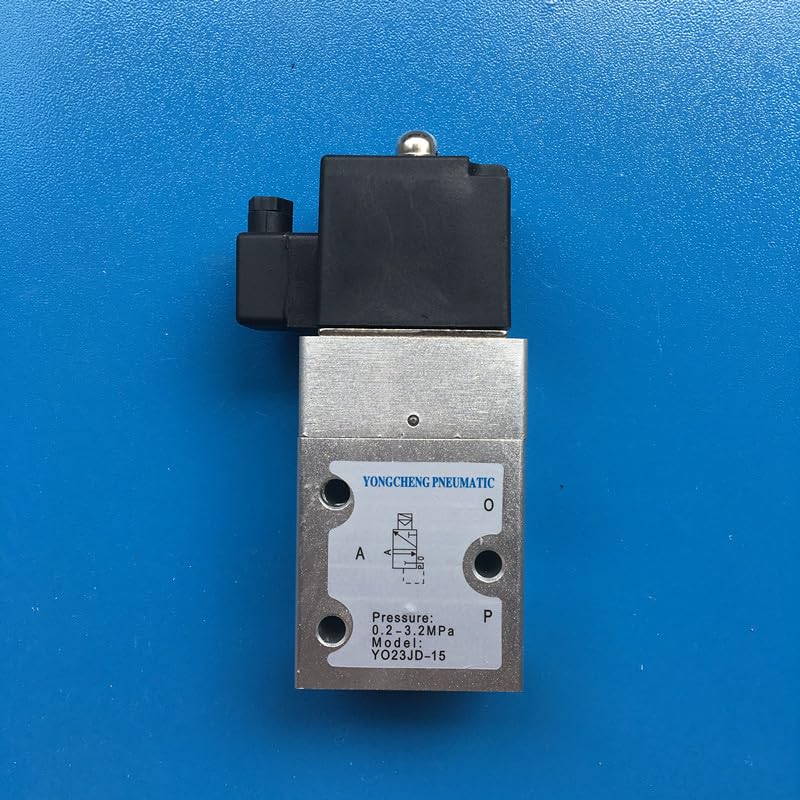 YO23JD-15 3 Way 2 Position Blow Valve 0.2-3.2mpa high Pressure Blow Valve of Bottle Blowing Machine - (Specification: DC 24V)