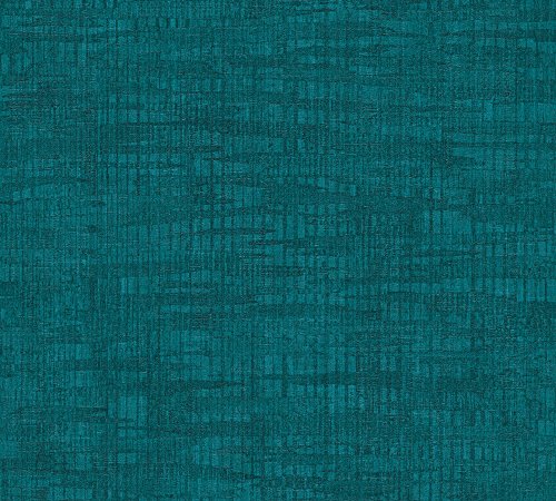 Livingwalls Vliestapete Revival Tapete Vintage Optik Ethno Look 10,05 m x 0,53 m blau Made in Germany 327353 32735-3