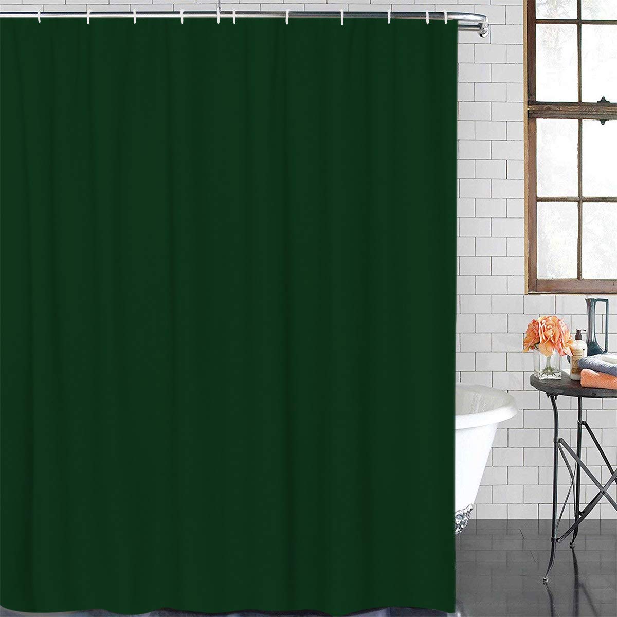 Green Shower Curtains Fabric Curtains & Drapes