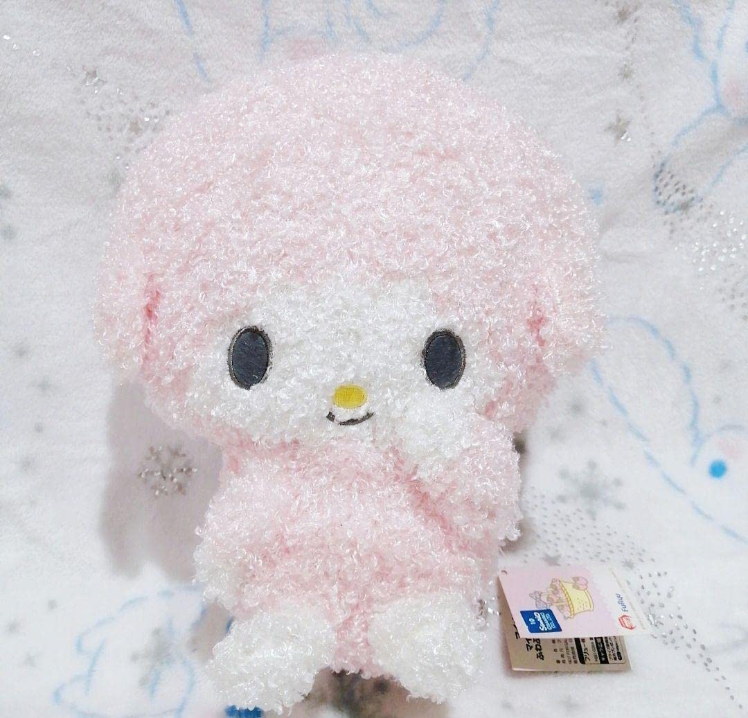マイメロディ ピアノ ふわふわスノー しろくま マスコット ぬいぐるみ 6181X5zAnhL.jpg_BO30,255,255,