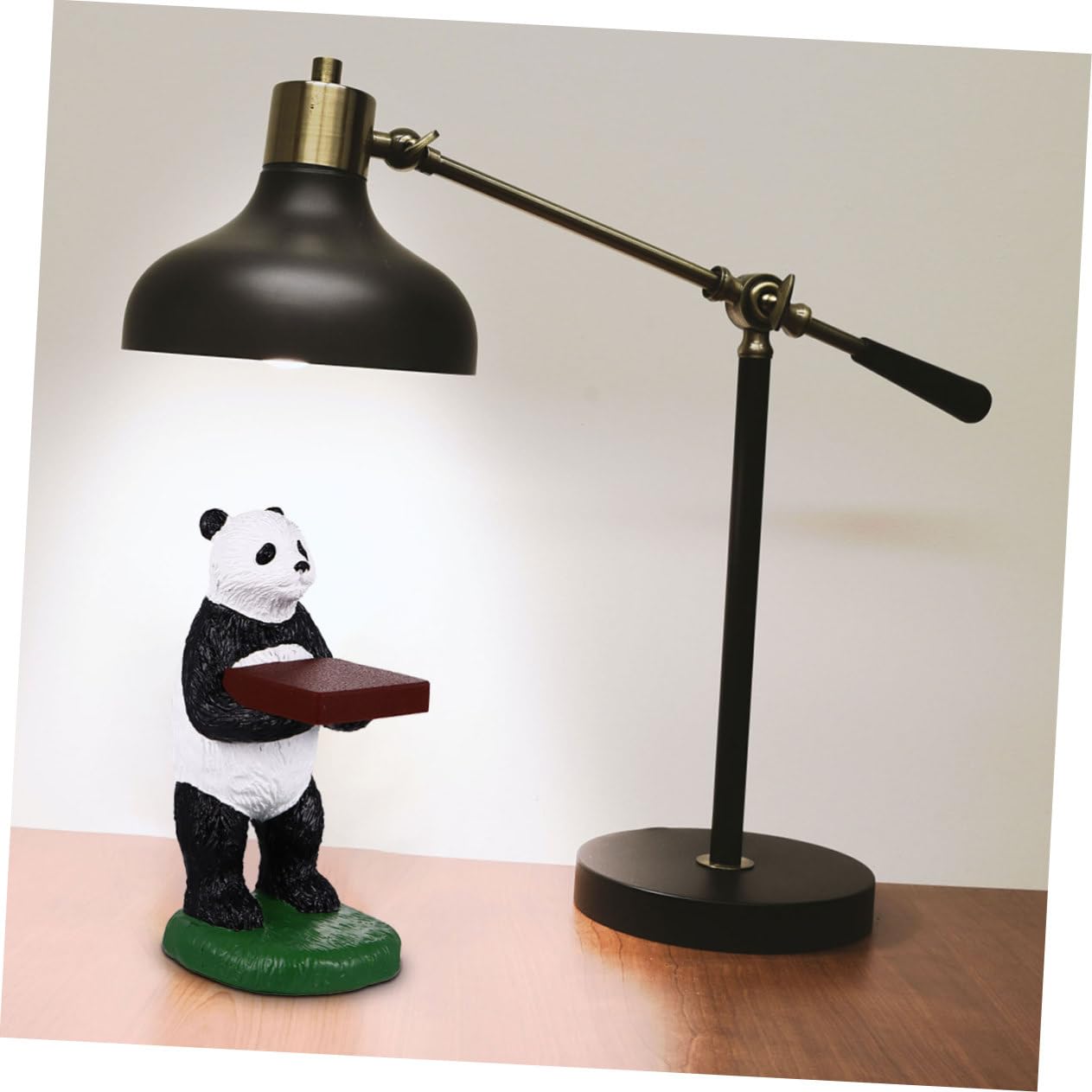 Holibanna Uhrenständer Aus Harzmaterial Im Panda-design Armbanduhrenhalter Für Organisation Und Präsentation Von Uhren Und Schmuck Dekoration Für Schreibtisch Und Zimmer