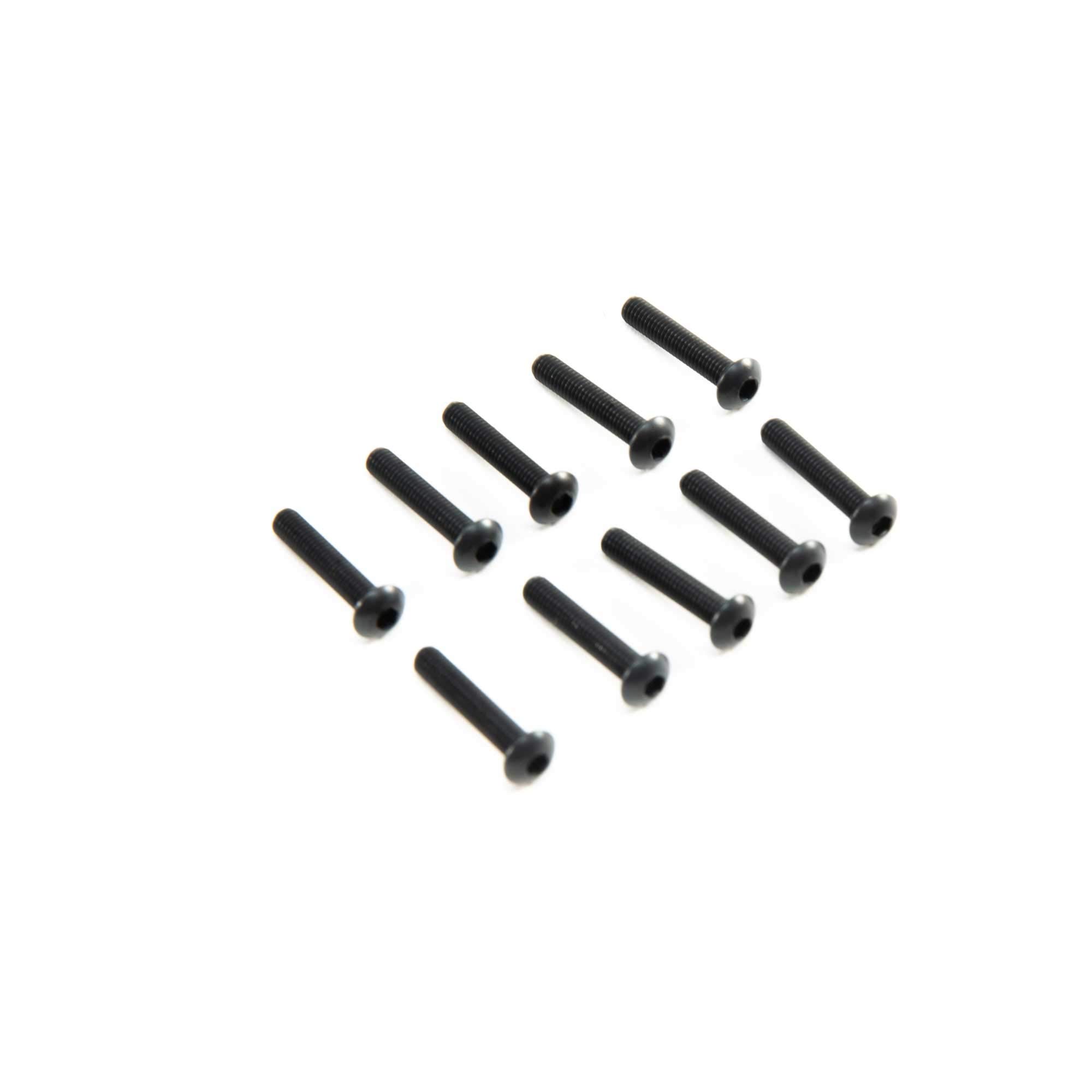 Vis à Tête Bouton M3 X 14mm - Lot De 10 - Marque Axial - Pour Modélisme, RC, Bricolage - Référence AXI235109 - 12