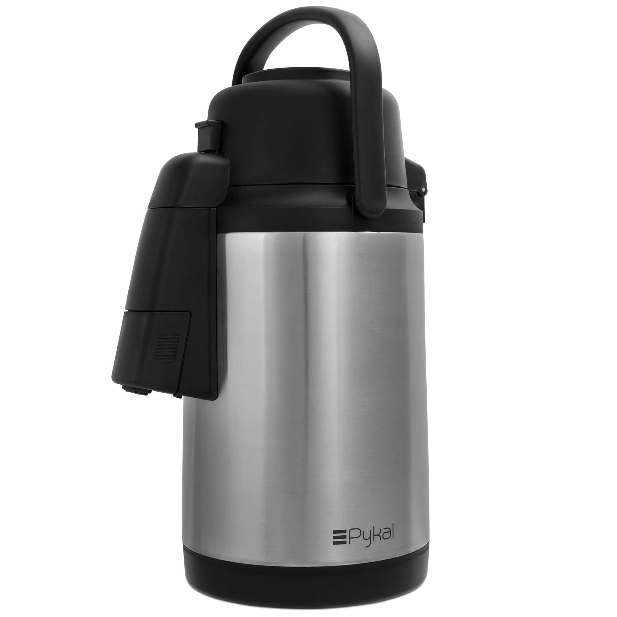 Pykal Splash Proof Coffee Carafe Insulated Thermal Hot Beverage