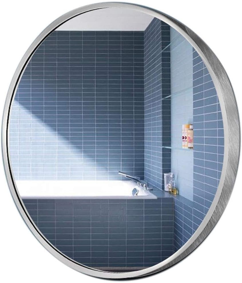 アウトレット ミラー ラウンド バスルーム ミラー HD アルミ合金