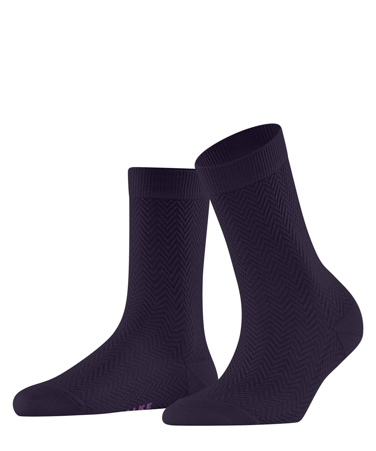 Falke Women's Red Wineberry 8761 Fable Estate W So Wool Plain 1 Pair Socks, 5.5-8