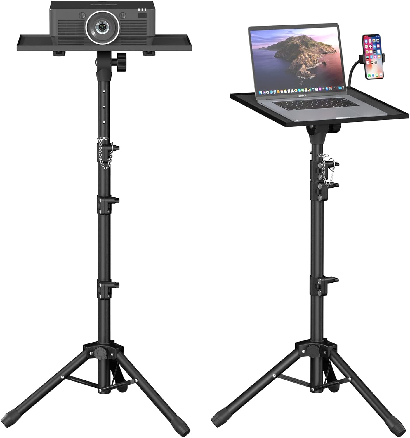 Facilife 63" Tall Projector Stand Tripod,Laptop Tripod