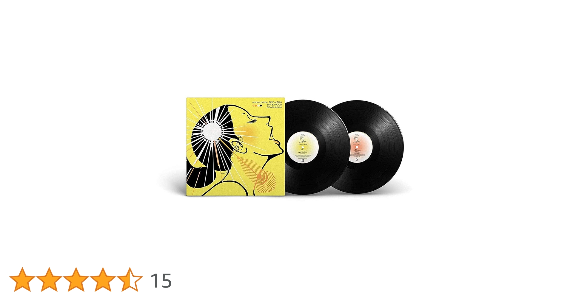 オレンジペコー アナログレコード 新品未使用 orange pekoe Best Album SUN & MOON 【完全生産限定盤】(2枚組
