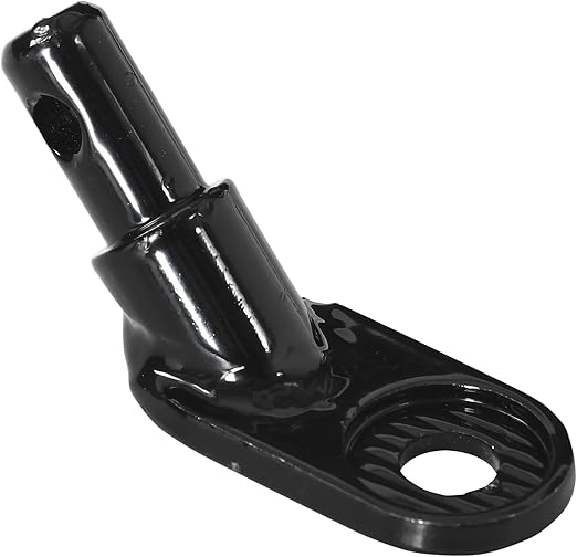 Aosom Steel Bike Trailer Coupler Attachment, Type 'B' Bicycle Trailer Hitch Connector for Cargo, Child and Pet Trailers