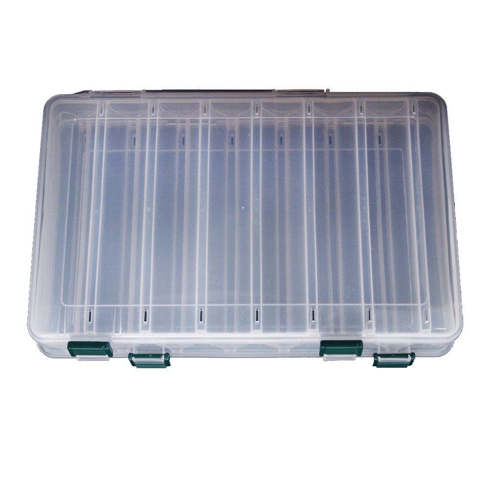 Nema Double Sided Portable Fishing Tool Tackle Box - 16 Compartments (B07X5Y9BZQ) Amazon Price History, Amazon Price Tracker