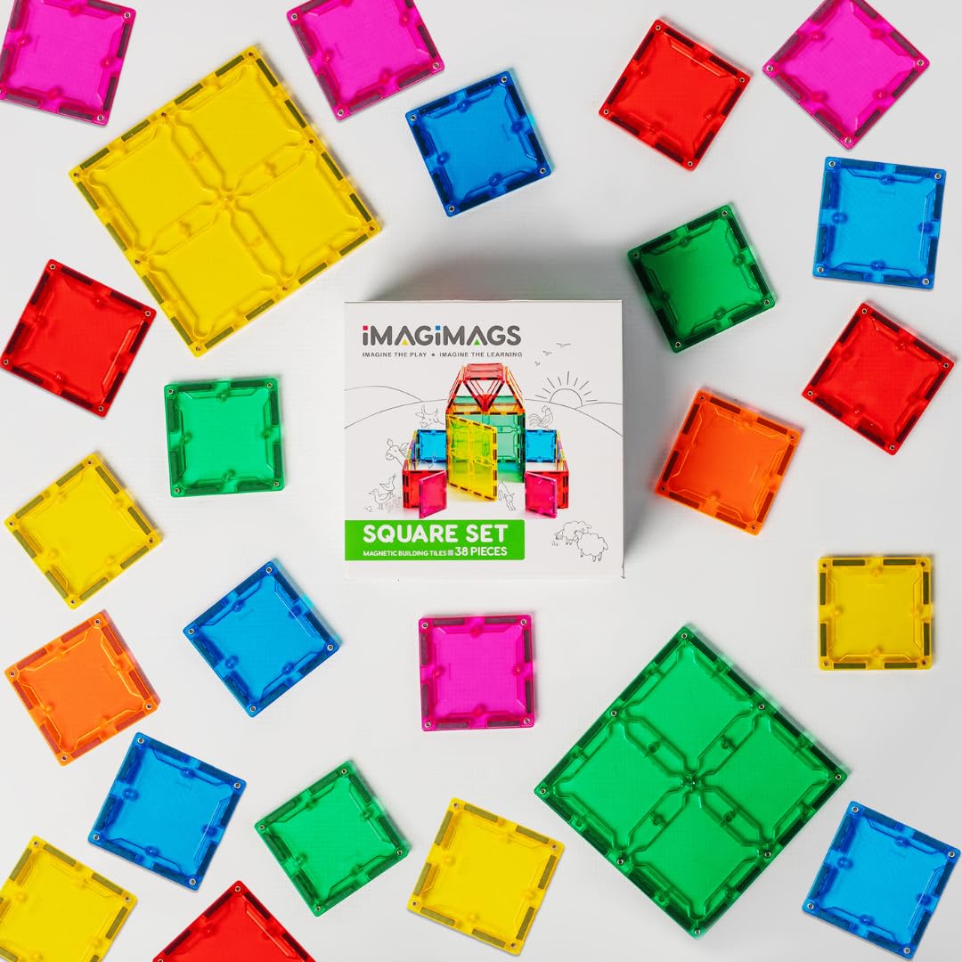IMAGIMAGS Magnetic Building Tiles - Image 3