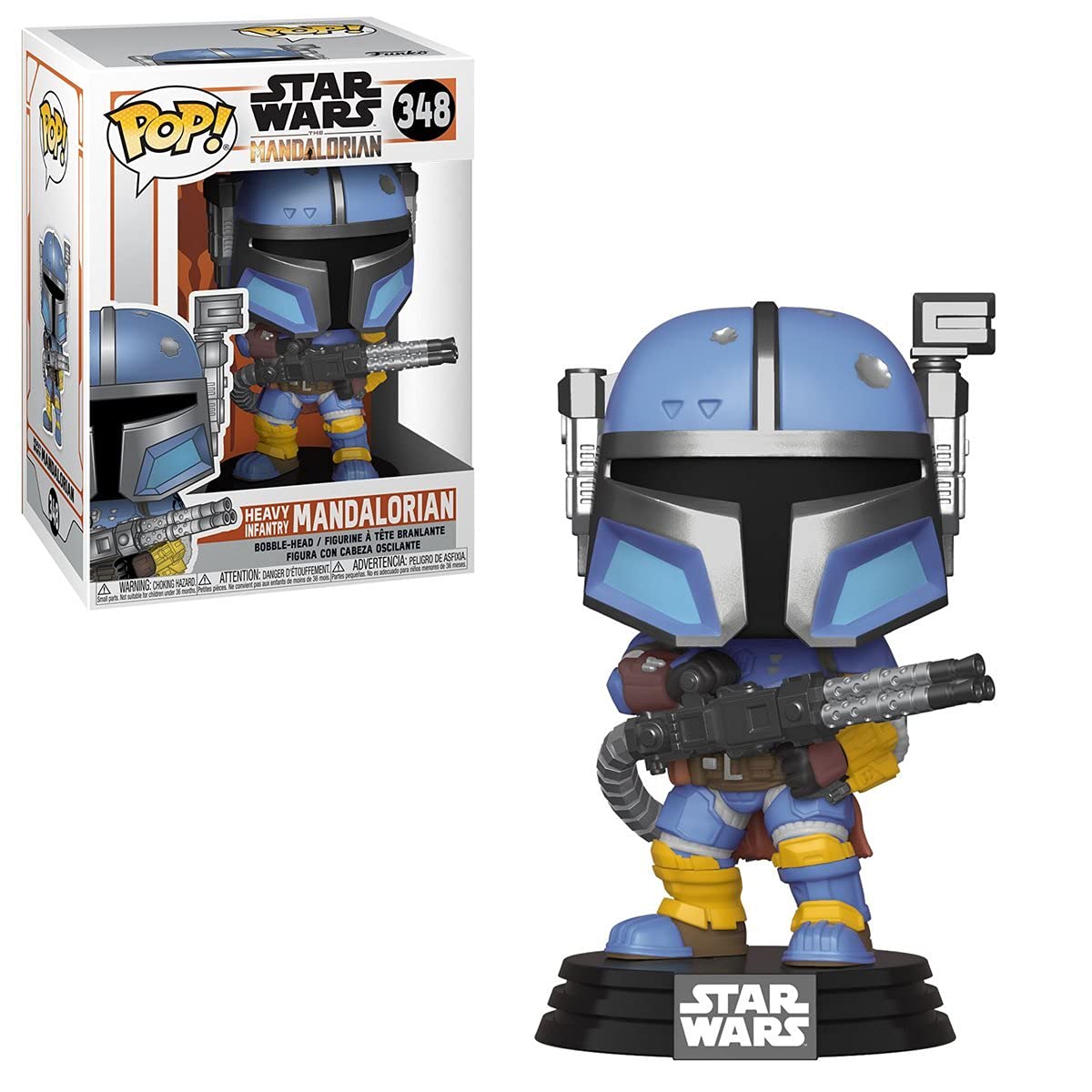 Amazon.com: POP Star Wars: The Mandalorian - Heavy Infantry