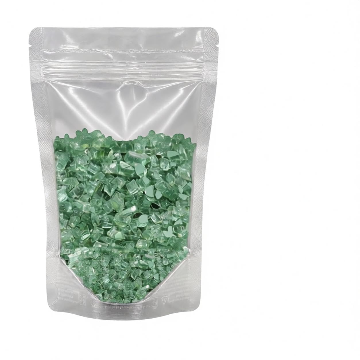 Aqua Green Crushed Glass for Resin Art - 200g -11 Aqua Green Crushed Glass for Resin Art - 200g -11