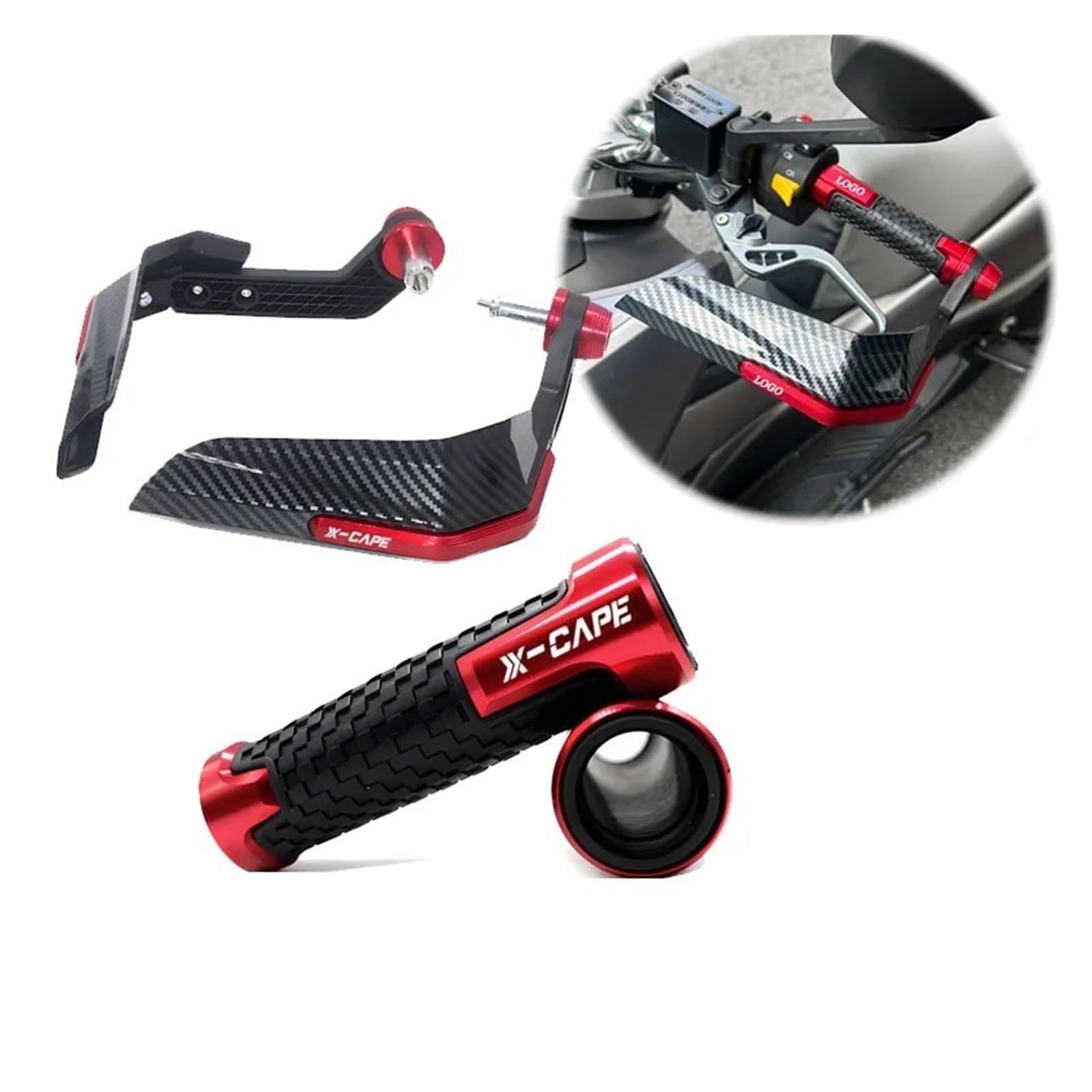 Protezione manubrio motociclo leva Per Morini Per X-Cape 650 Per X-CAPE Moto Paramani Manopole Scudo Maniglia Protezione Per Le Mani Parabrezza