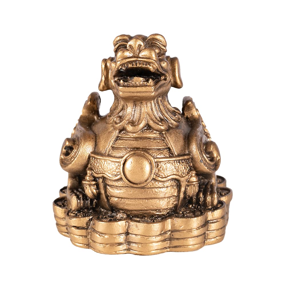 Lachineuse Xiu Pi Feng Shui Animal Protection and Prosperity Gold Coloured