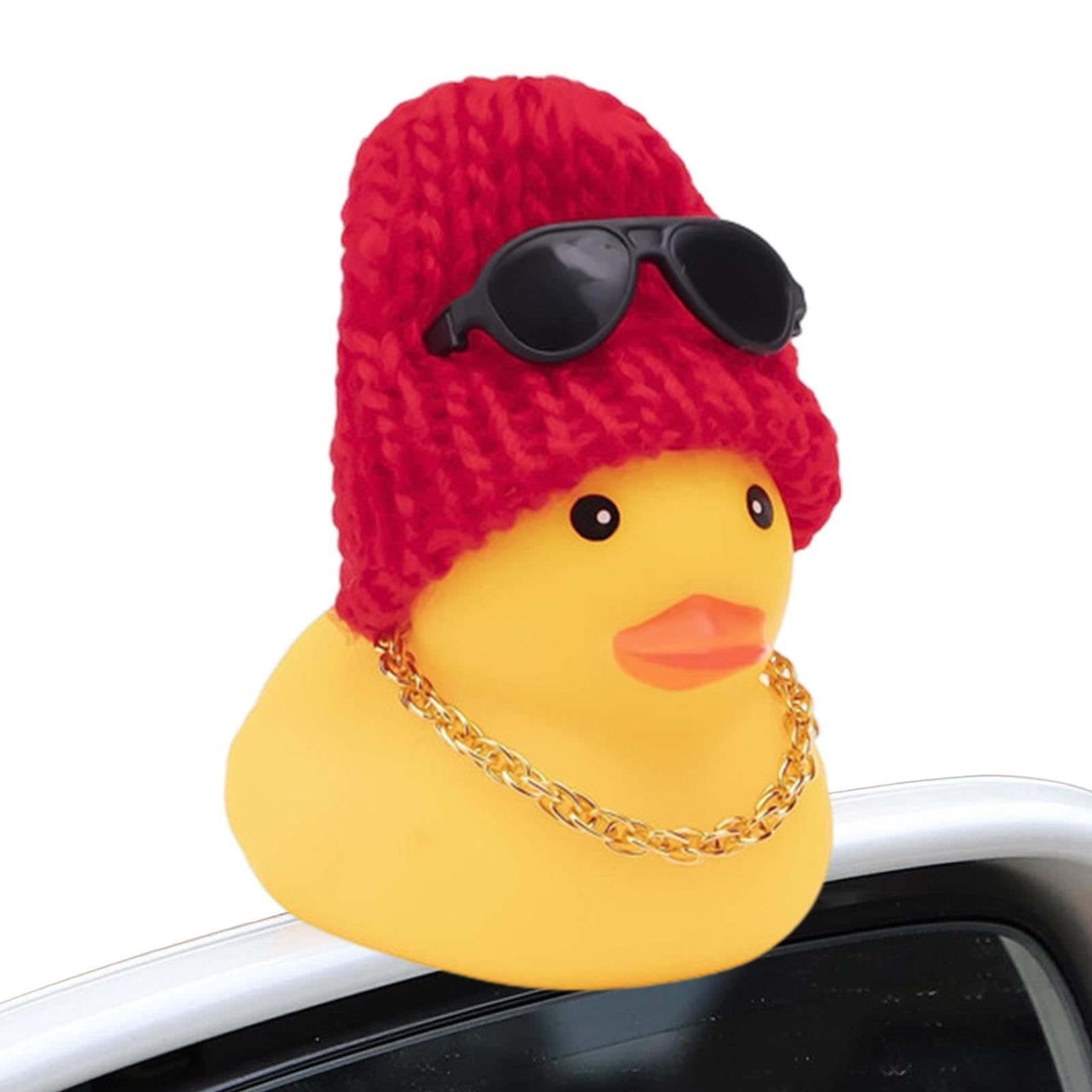2 Anatre Decorazione Cruscotto Auto - Accessori Divertenti In Gomma Con Occhiali E Cappelli - Foto 6