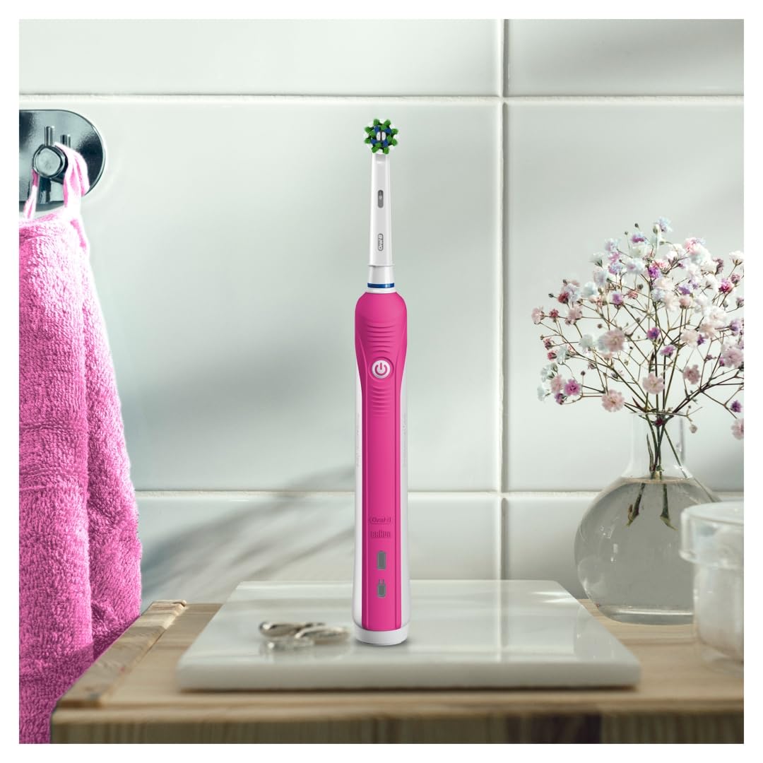 Oral-B Pro Series 1 Rechargeable Electric Toothbrush Pink + 1 Head