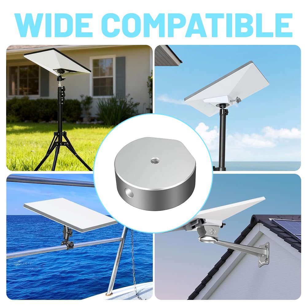Adapter Starlink Mini, uchwyt Mi ni Starlinks aluminiowy 1/4", kompatybilny z Mimi Star Link i płaskim uchwytem