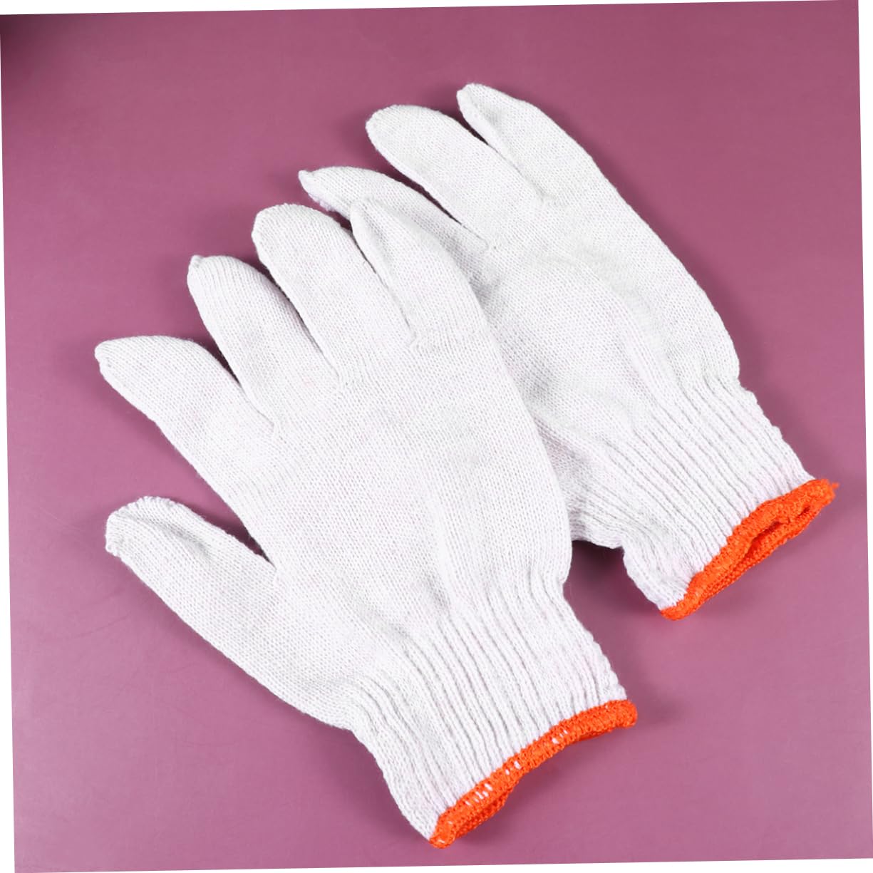 COHEALI 24 Pares Guante De Hilo De Algodón Guantes De Nailon Guantes De Protección Laboral Guantes De Hilo Antideslizante