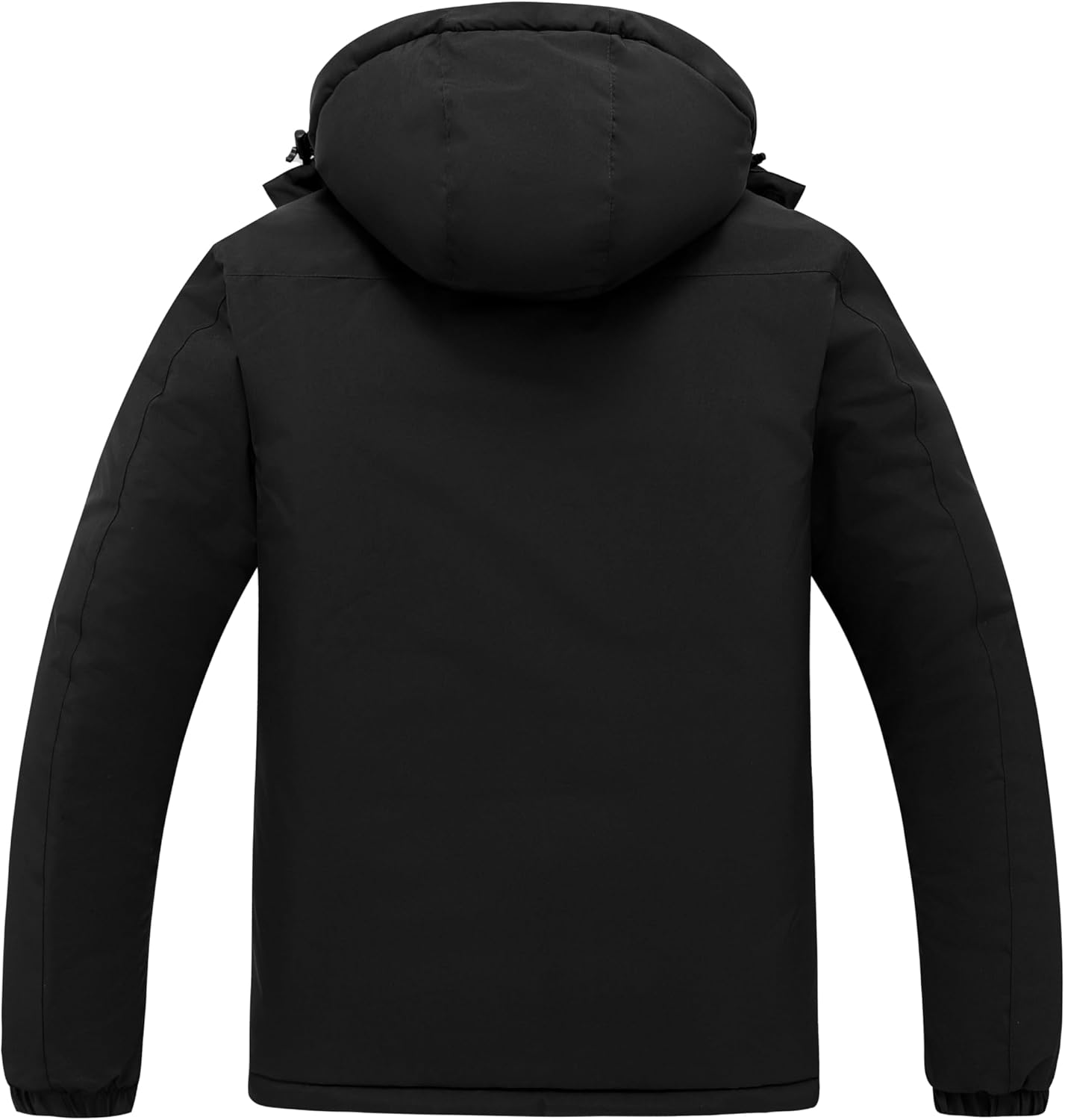 wantdo Men's Mountain Waterproof Ski Jacket Windproof Rain Jacket Winter Warm Snow Coat - Image 3