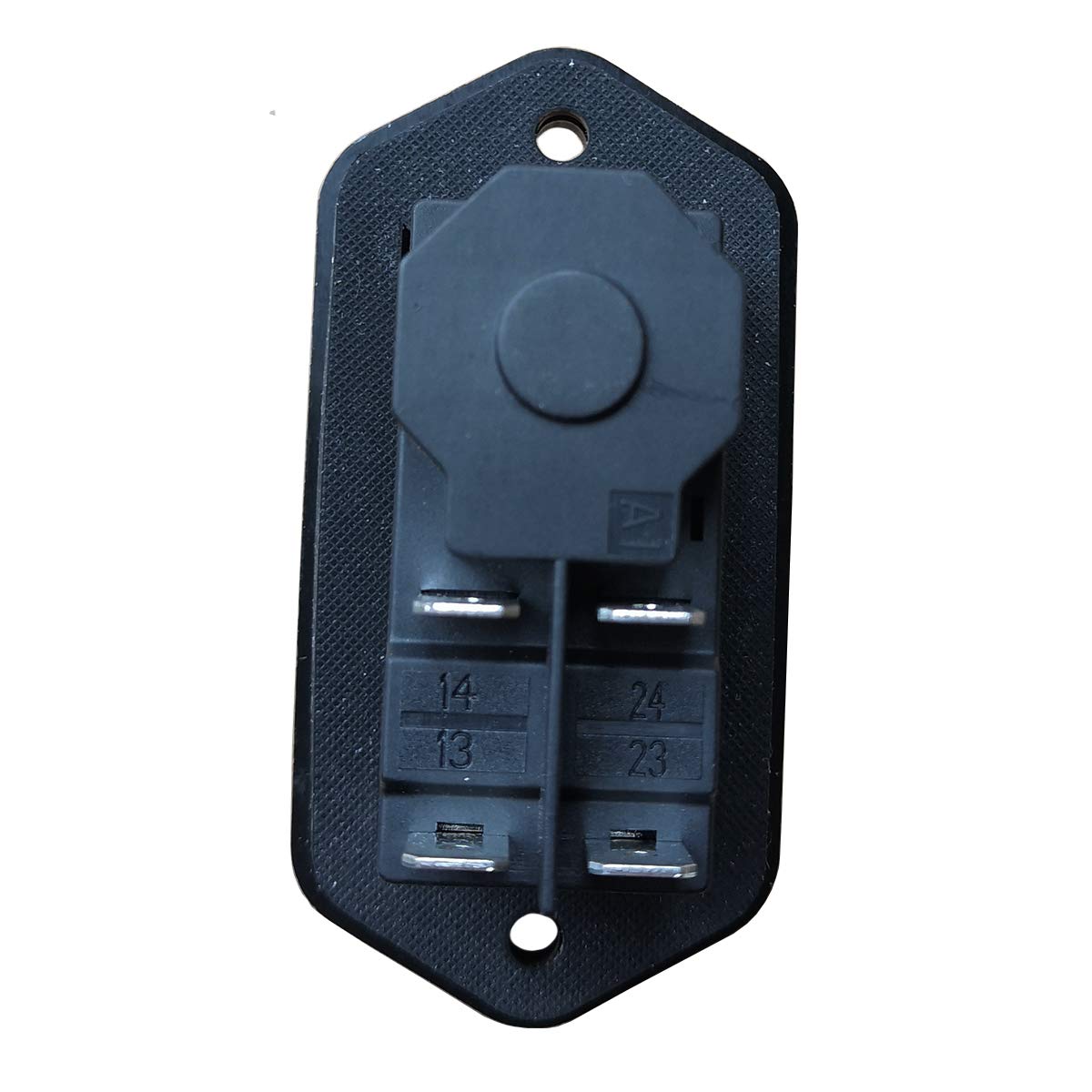 Interruttore a pulsante elettromagnetico per betoniera e piccolo tornio a 4 pin 5 pin KEDU KJD17B (4 pin)
