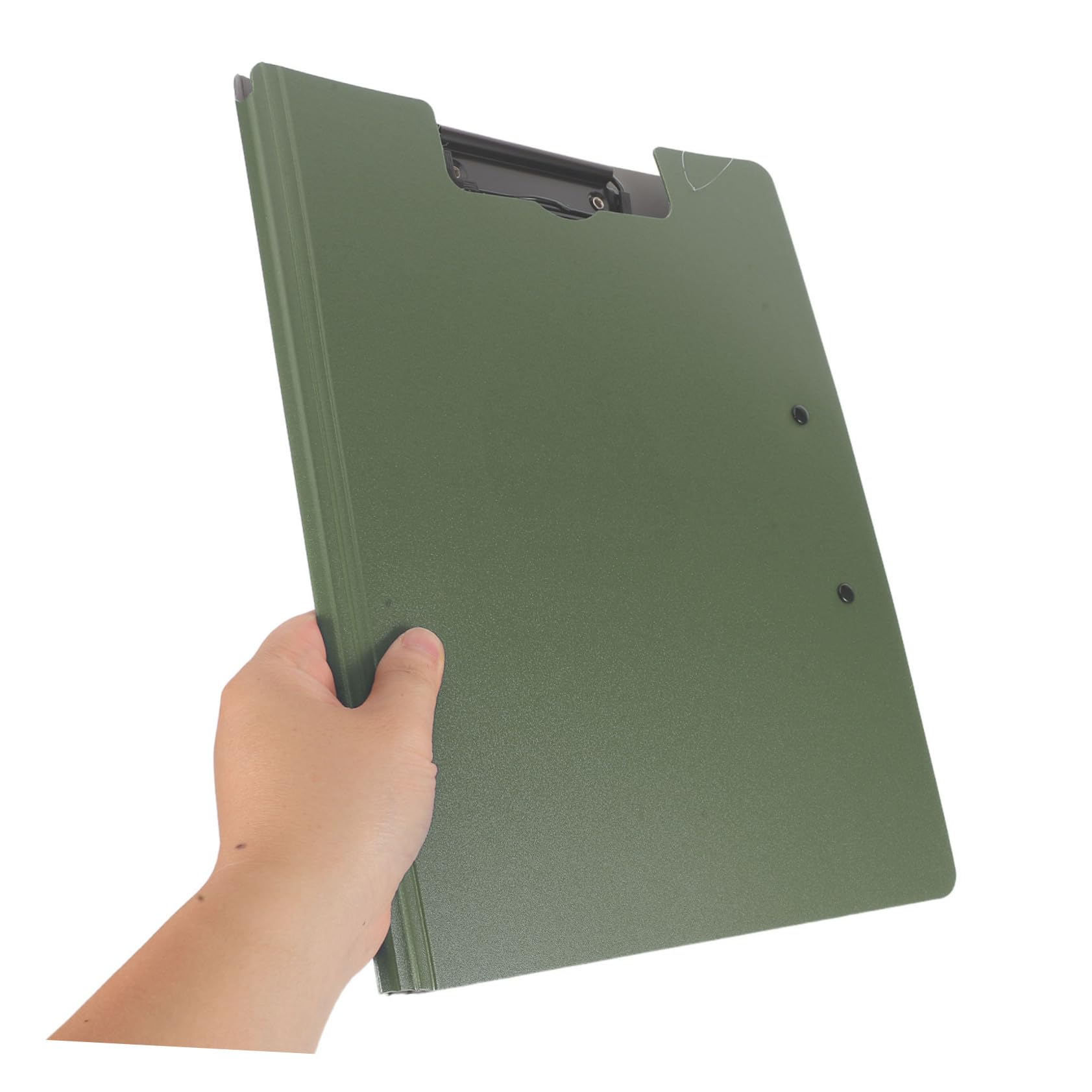 Porte-documents à Pince A4 Pliable 6 Pièces en Plastique