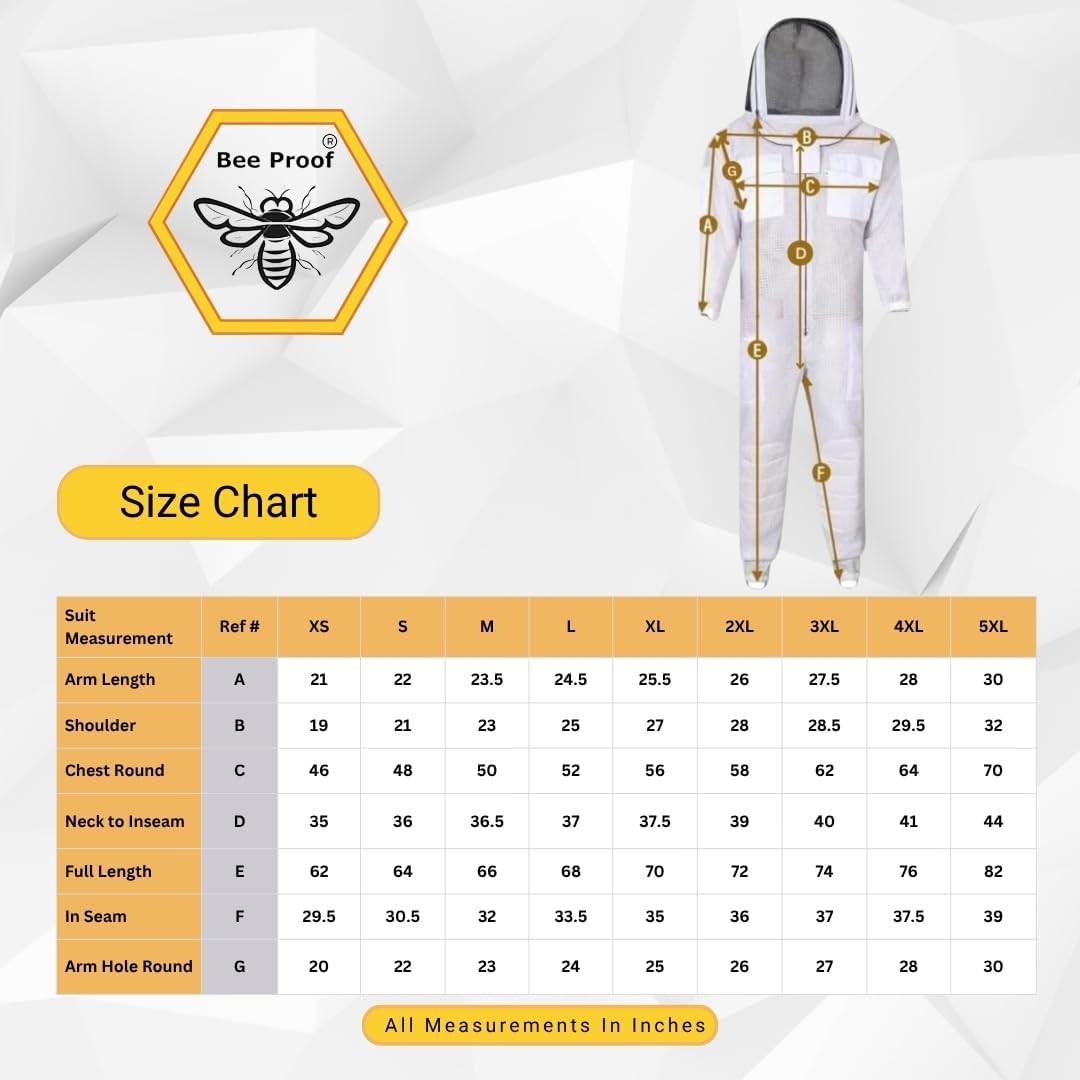 BP-411 - Traje completo de apicultura con sombrero de cerca, malla transpirable, protección contra picaduras, malla de aire ultraligera