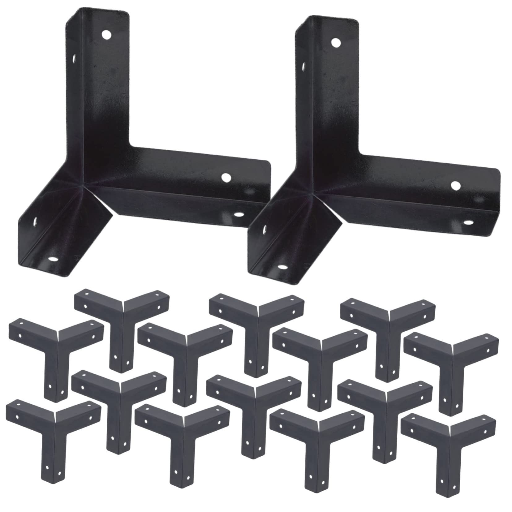 Totority 20pcs Vintage Box Corners Retro Jewelry Box Protectors Corner Protectors