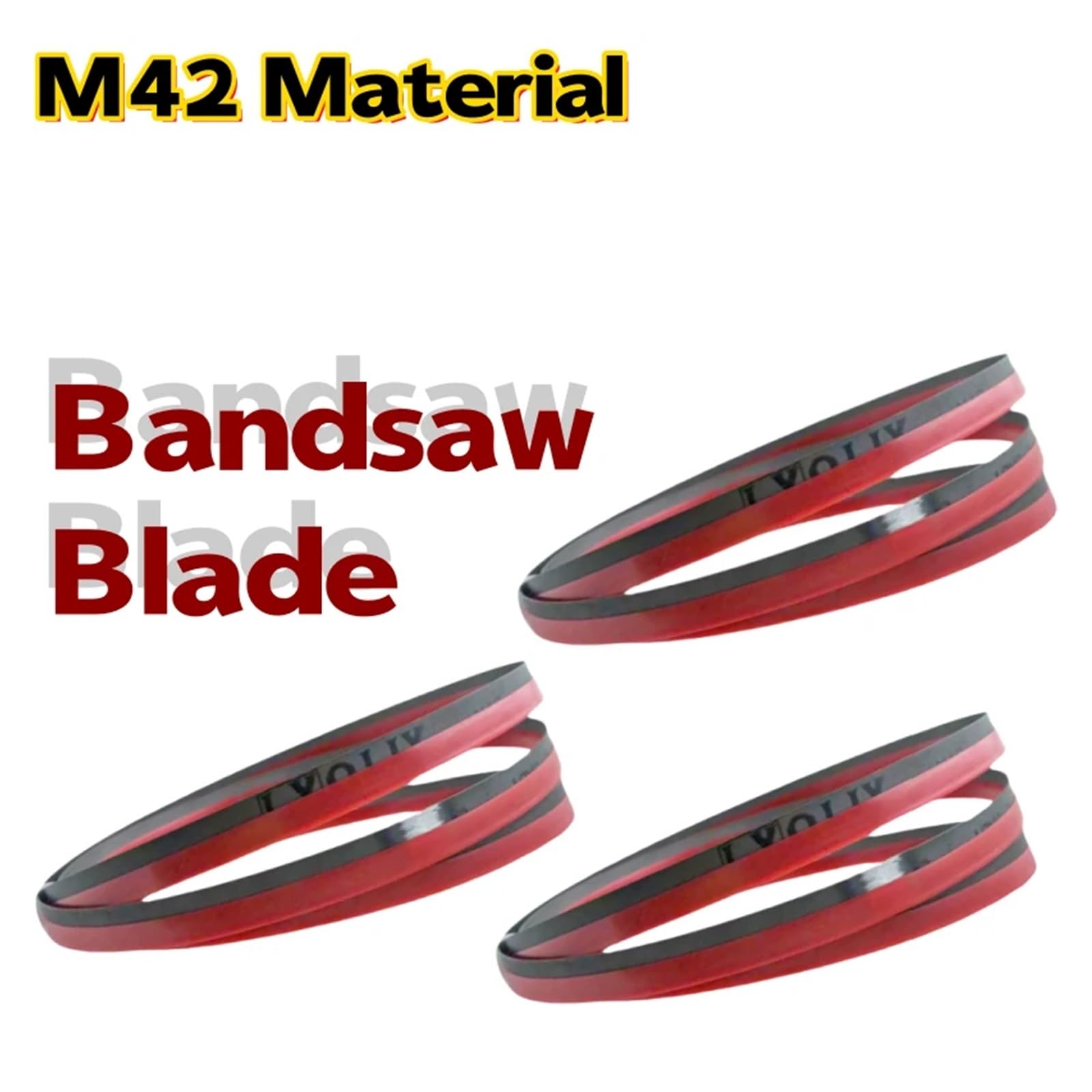 M42 Bi-Metal Brzeszczoty do pił taśmowych 20.3 cm 22.9 cm 25.4 cm 35.6 cm 40.6 cm 1140 1400 1425 1570 1790 1826 2240 2560 2630mm do cięcia twardego drewna i metalu. 000 0,4 cala 1 4tpi, długość 1640