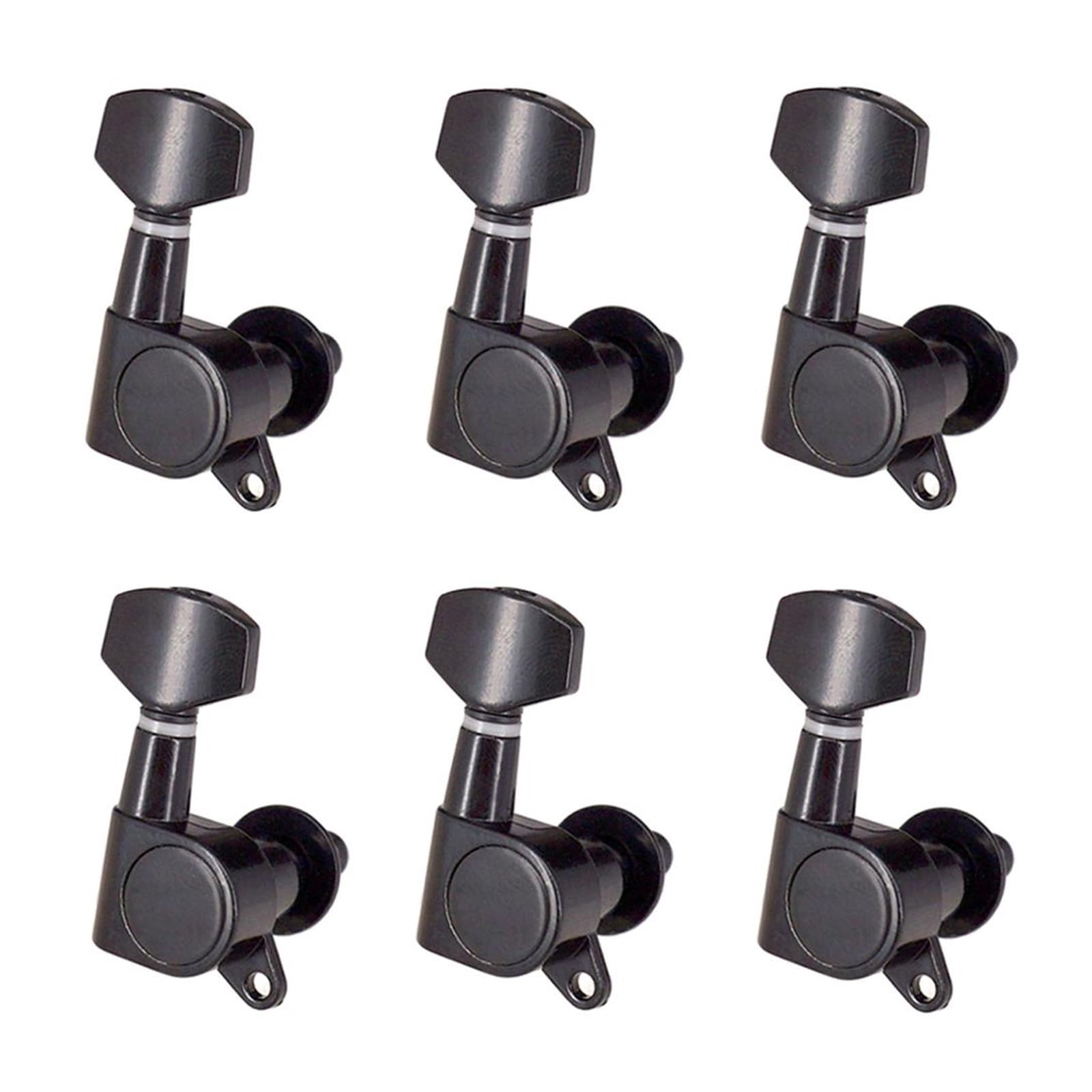 Clavijas De Afinación De Guitarra Clavijas De Afinación De Guitarra Clásica Eléctrica Bk Con 6R Cerrado Para Guitarras De Cuerdas De Acero