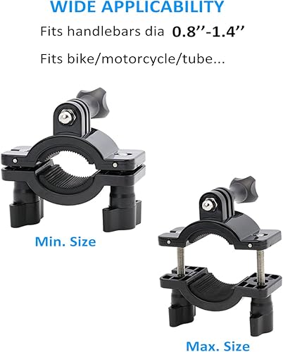 Miniatura 3 de Kolasels - Soporte para cámara de manillar de bicicleta para GoPro Hero 9876543+321
