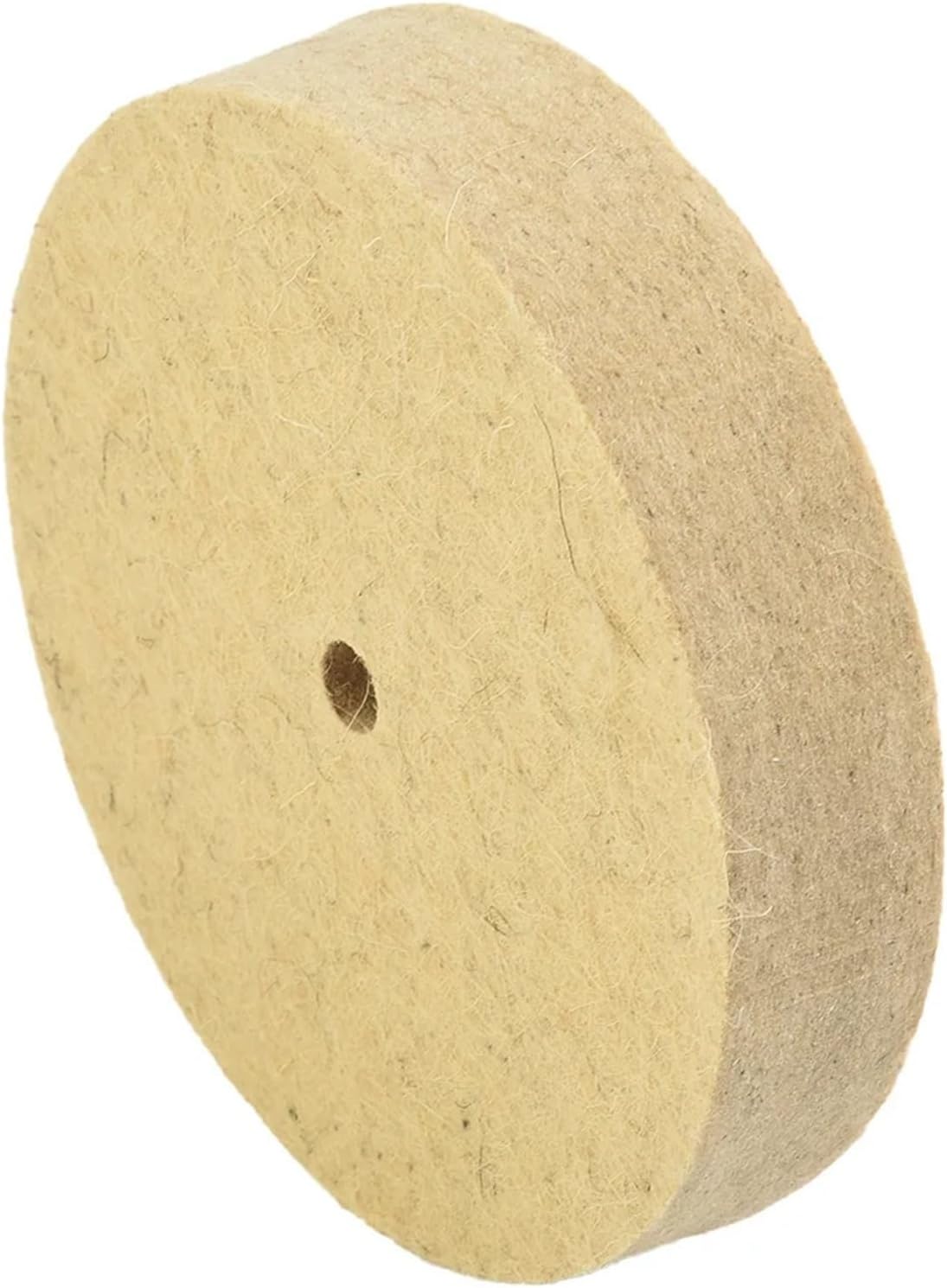 5In Wool Felt Polishing Wheel 125mm White Grinding Wheel Buffing Pad Felt for Polishing of Stainless Steel Grinder Rotary Tool
