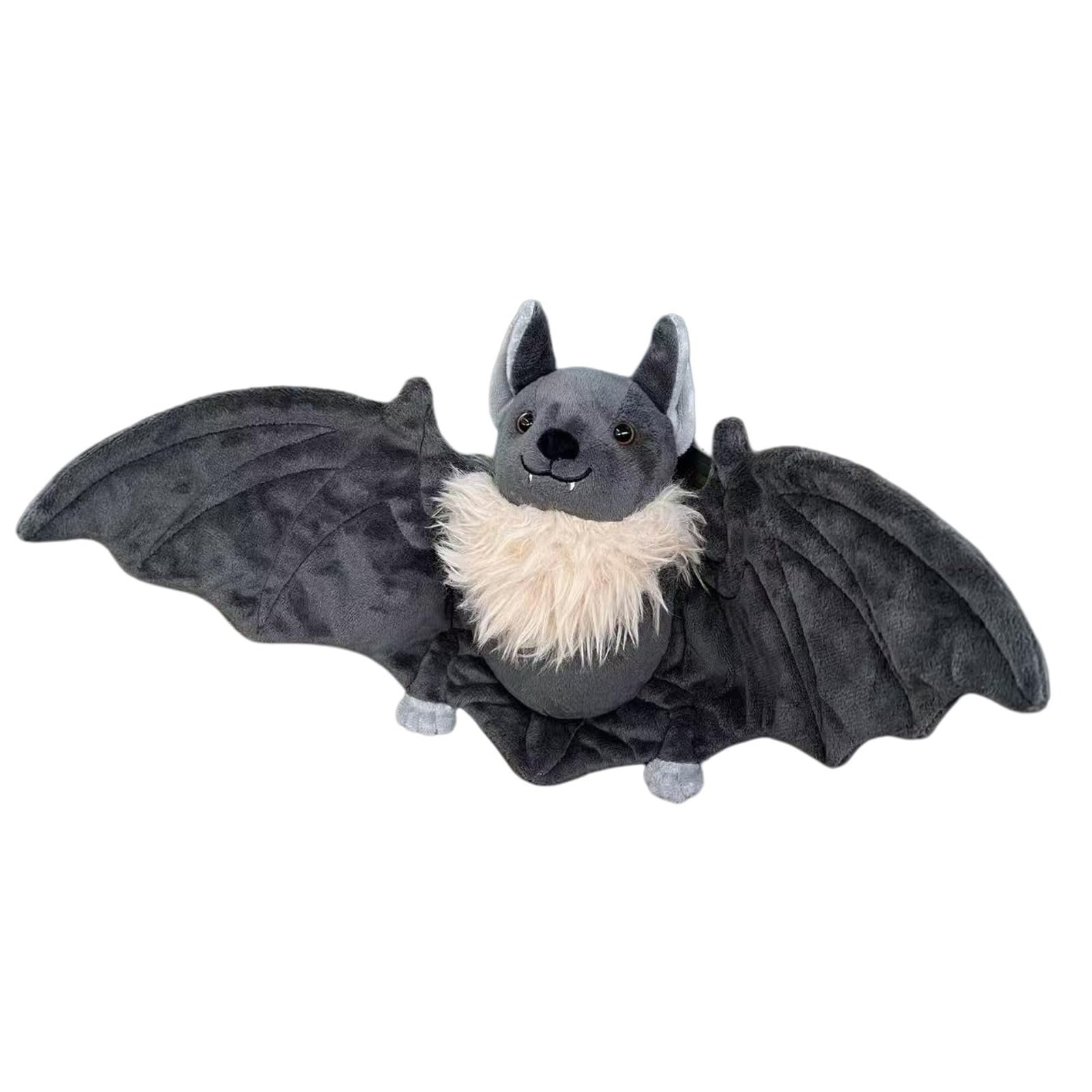 Halloween Bat Stuffed Plush Toy 17.72 Inch Soft Spooky Cute Decor Indoor Party Gift for Adults|Large soft bat plush toy, spooky cute decor and thoughtful for indoor use